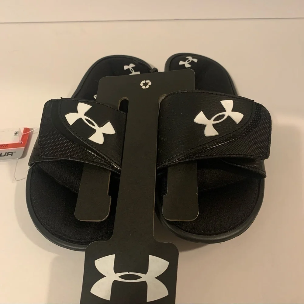NWT. UNDER ARMOUR Kids’ Ignite VI Slides
